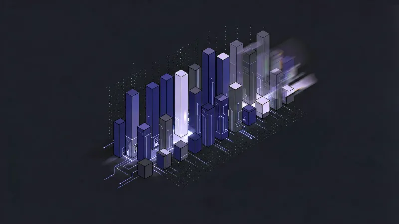Diagram: a continuous waveform sampled into discrete bars, where a few bars sit off the grid and trail ghosted duplicates, standing for misrecognised words